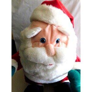 TL Toys Plush Rare 24'' Santa Vintage Christmas Collection